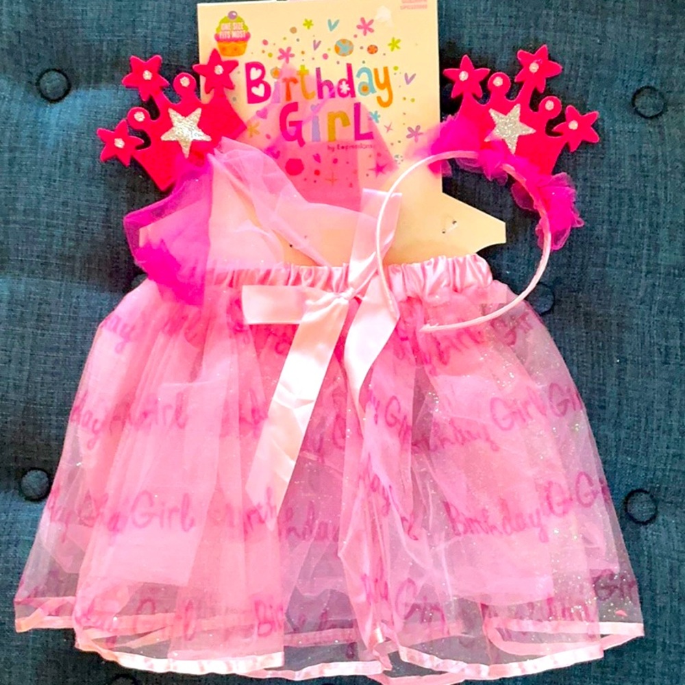 Birthday Girl dress up outfit best for ages 4-8